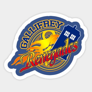 Go RENEGADES! Sticker